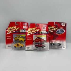 Johnny Lightning Toy Car Lot- Willys Gassers 1941 Willys & Retro Rods Phreyton